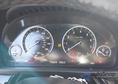 2016 BMW 535I из США, поврежденный, VIN WBA5B1C57GG552297